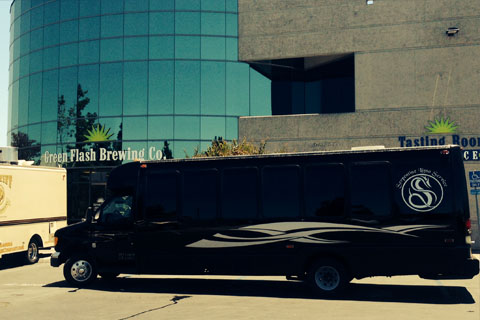 Brewery Tour Beer Tasting Party Bus Limo Service in Orange County, CA