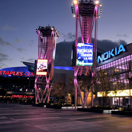Staples Center Nokia LA Live Concert Limo Party Bus Service