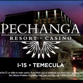 Riverside to Pechanga Casino Limousine Service