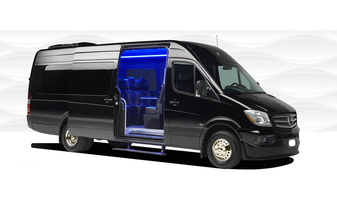 35 Passenger Mini Coach Shuttle Bus Transportation in Anaheim, CA 
