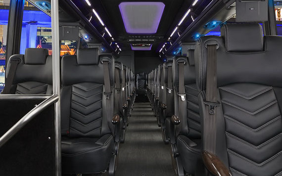 Executive Mini Coach Shuttle Bus Transportation in Los Angeles